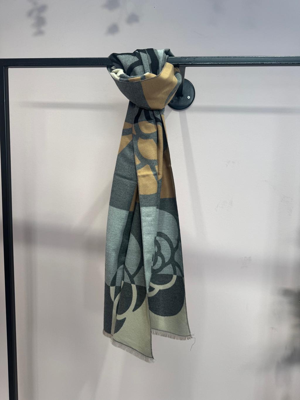 Κασκολ moda grey