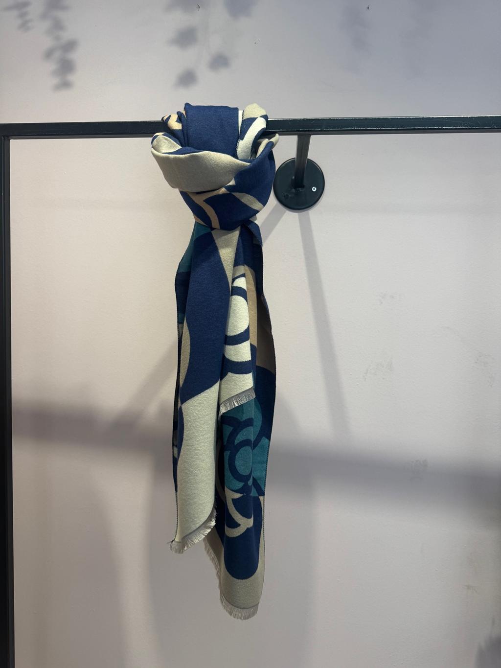 Κασκολ moda blue