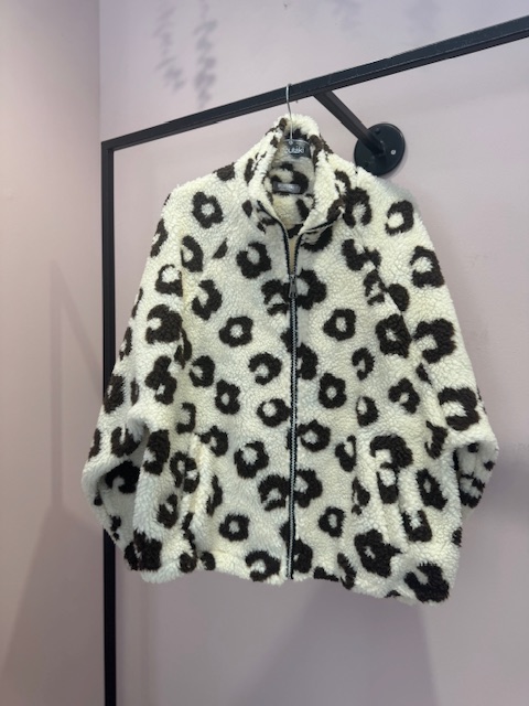 teddy jacket white